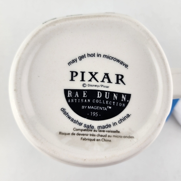 Rae Dunn Pixar HOWDY PARTNER Double Sided Ceramic Mug Woody Buzz Lightyear - Picture 8 of 11